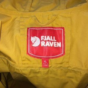 Fjallraven rain jacket